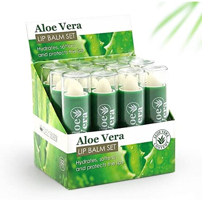 ALOE VERA 72 X LIP BALM ALOE VERA FULL SIZE 6 BOXES X 12 BALMS UNISEX LIP CARE WHOLESALE - Image 4